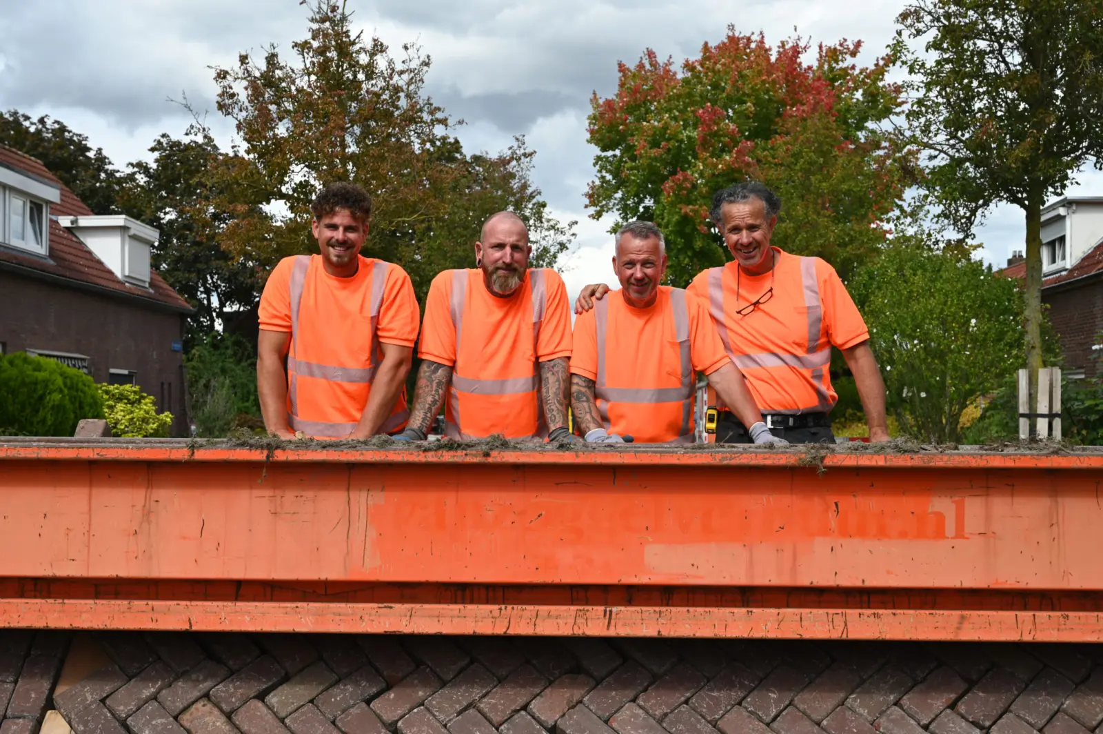 Werkzaamheden van Steevens Wegenbouw