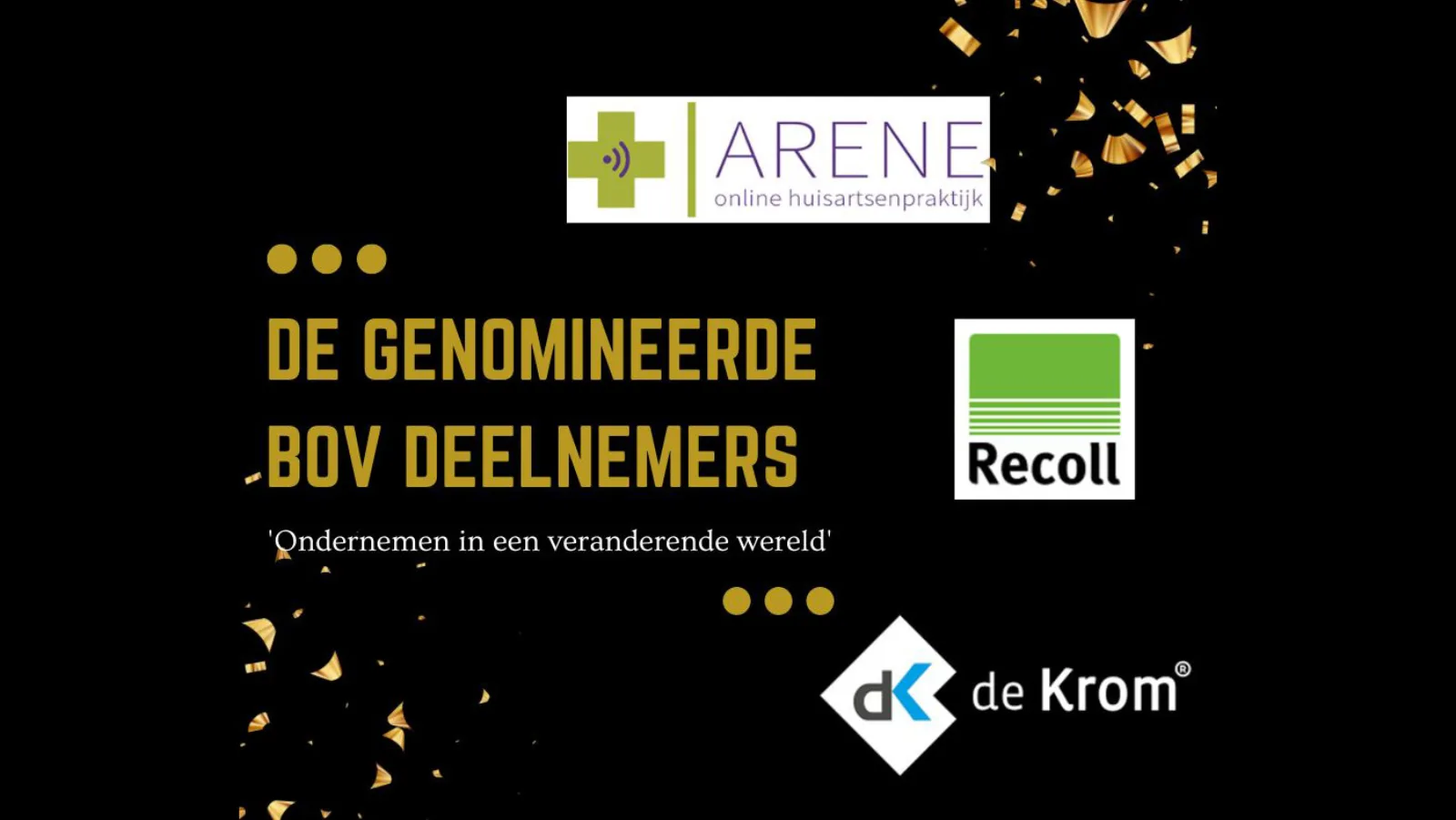 Genomineerd voor het Beste Ondernemers Visie (BOV) — ontwerpbeeld
