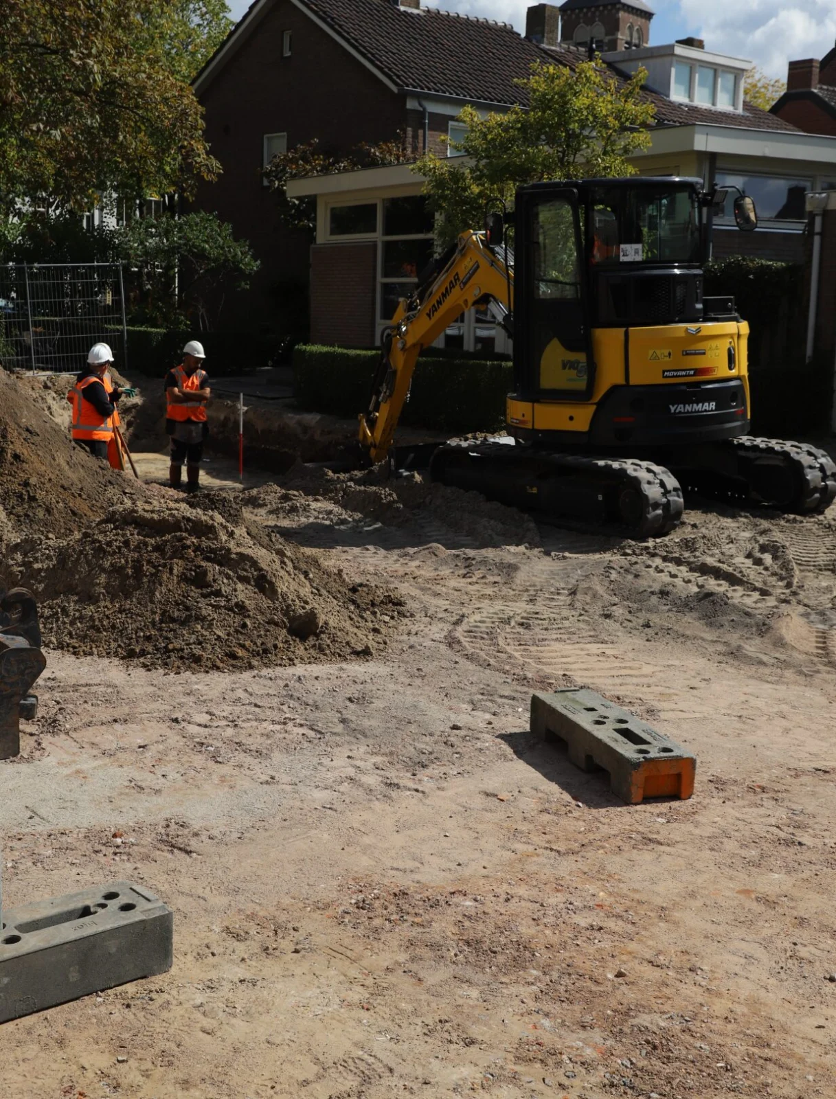 Grondwerk in uitvoering — ontwerpbeeld